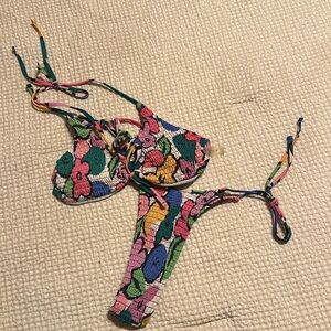 Floral small SHEIN bikini